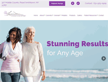 Tablet Screenshot of laserderm.com